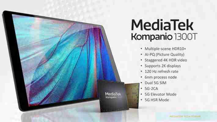 Kompanio 1300T este primul chipset MediaTek creat special pentru tablete. Ce oferă în plus